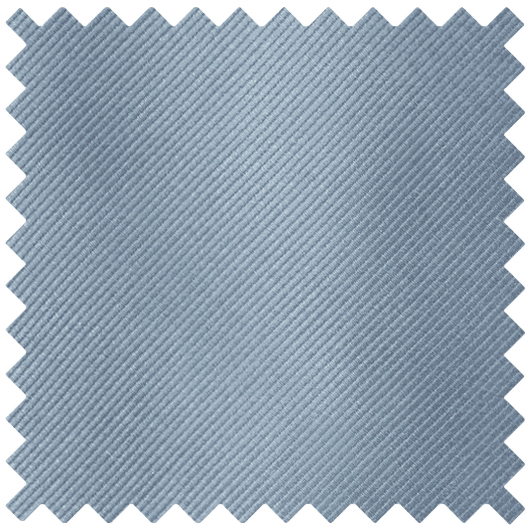 Silk Blend Solid Tie - Dusty Blue