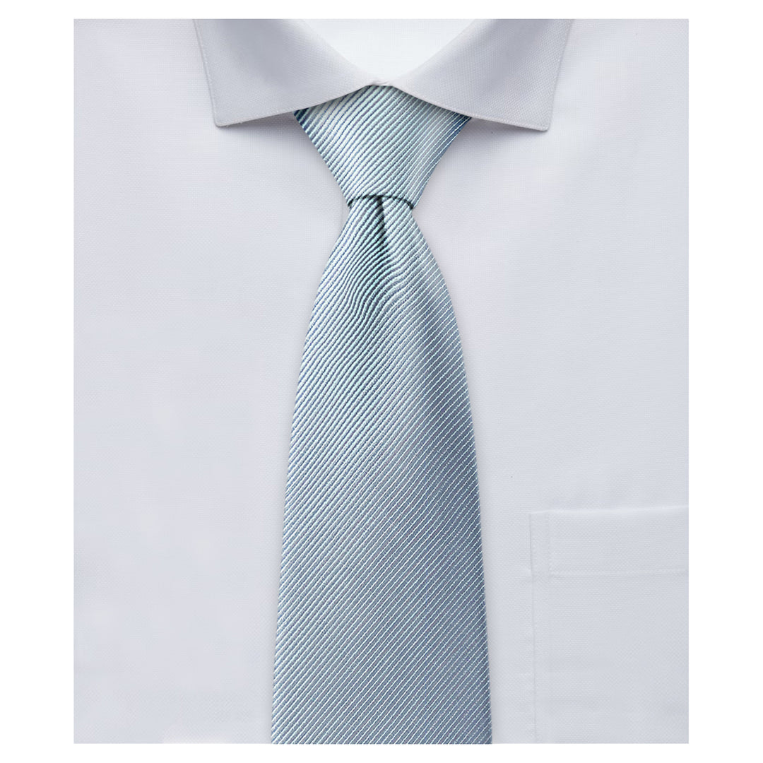 Wedding Silk Blend Solid Tie - Dusty Blue