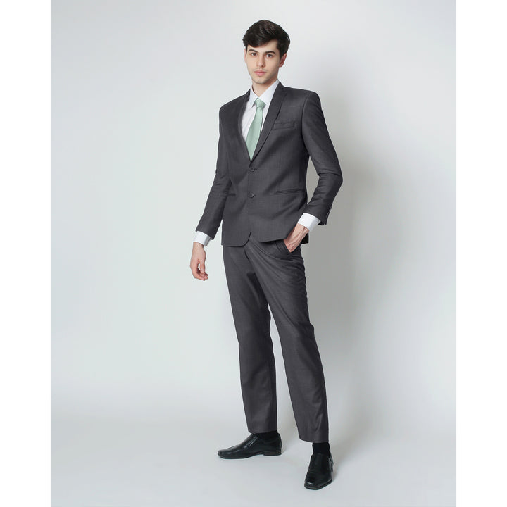 Silk Blend Solid Tie - Sage Mist