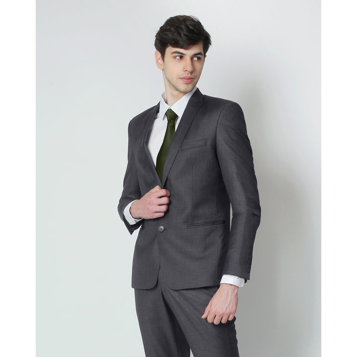 Silk Blend Solid Tie - Martini Olive