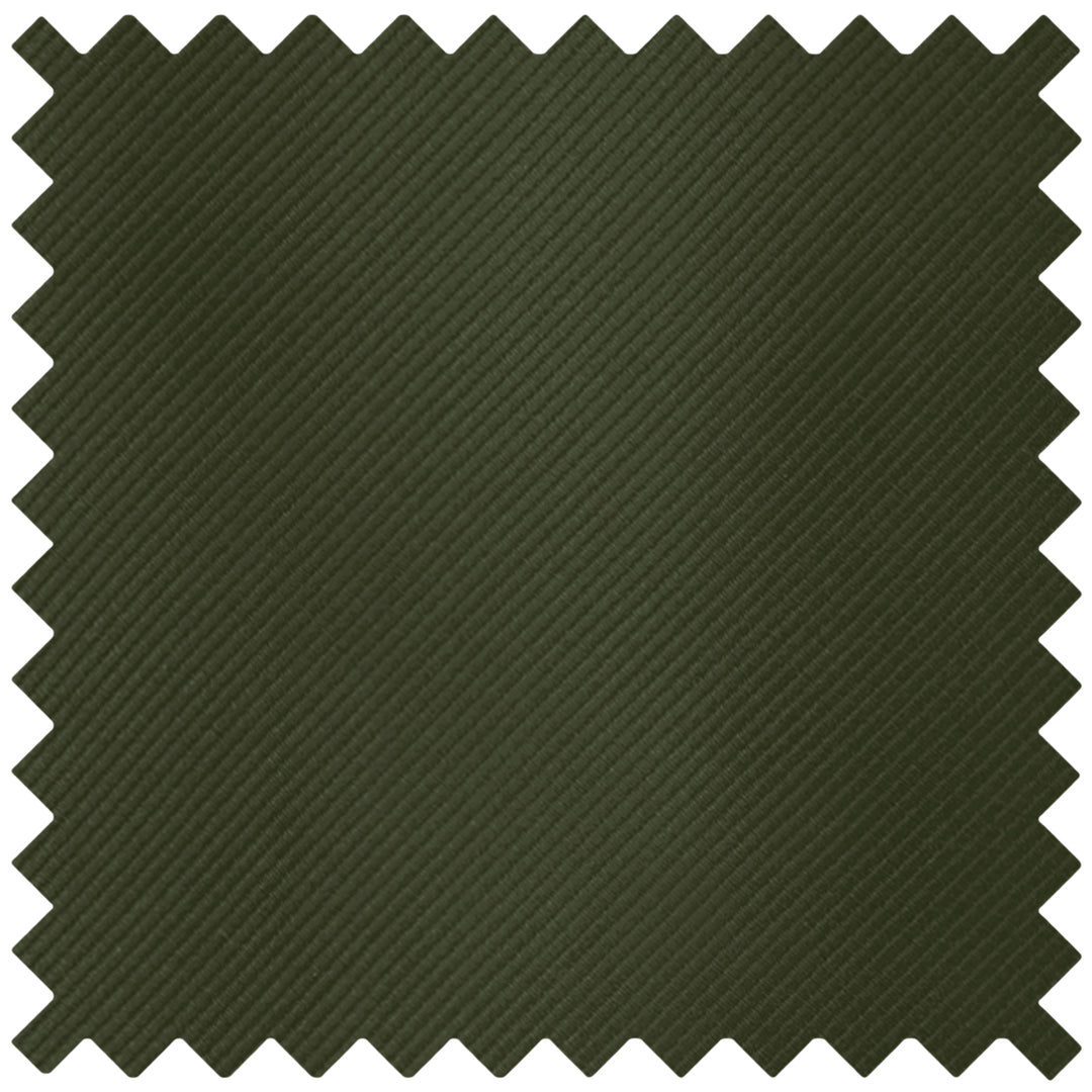 Silk Blend Solid Tie - Martini Olive