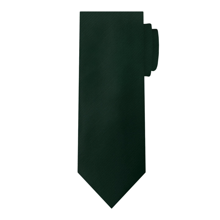 Silk Blend Solid Tie - Emerald Green