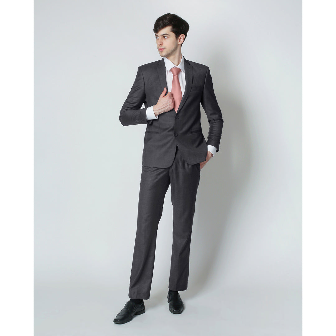 Silk Blend Solid Tie - Warm Pink