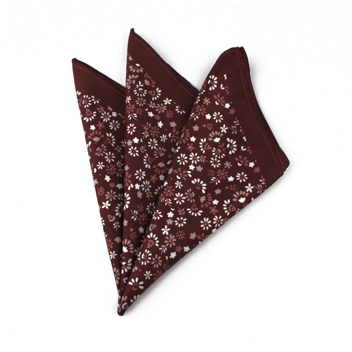Ditsy Floral Pocket Square - Warm Floral