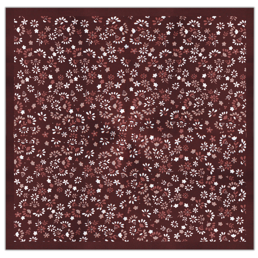Ditsy Floral Pocket Square - Warm Floral
