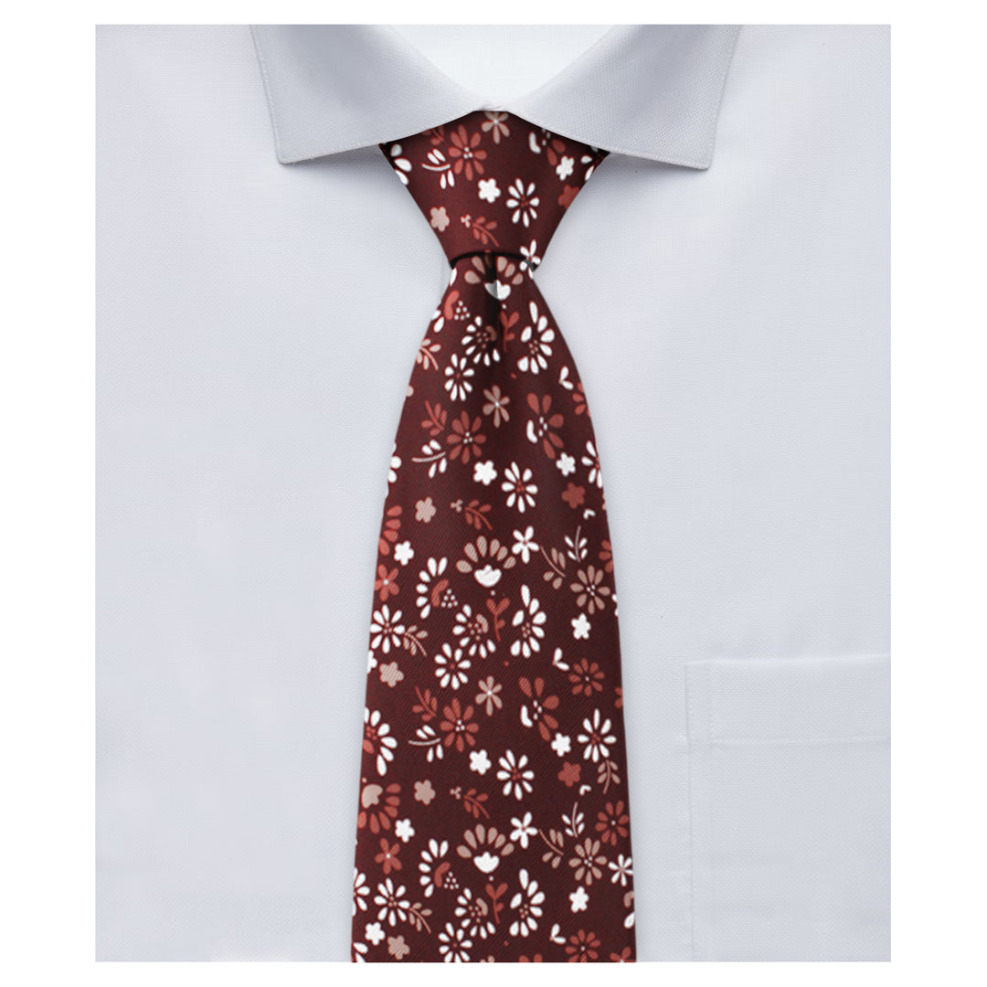 Ditsy Floral Tie - Warm Floral