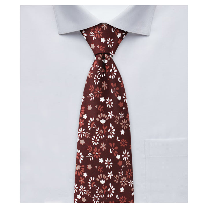 Ditsy Floral Tie - Warm Floral