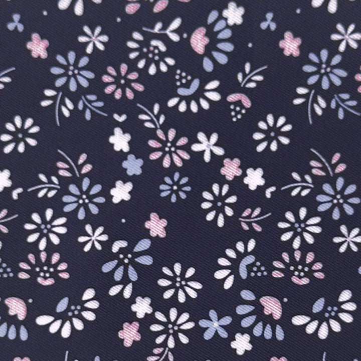 Ditsy Floral Banded Bow Tie - Cool Floral