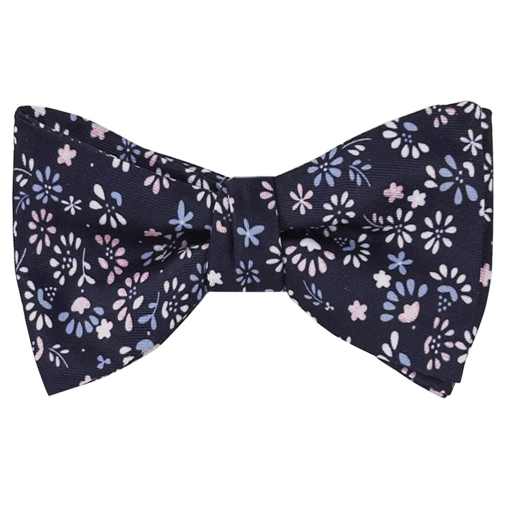 Ditsy Floral Self-Tie Bow Tie - Cool Floral