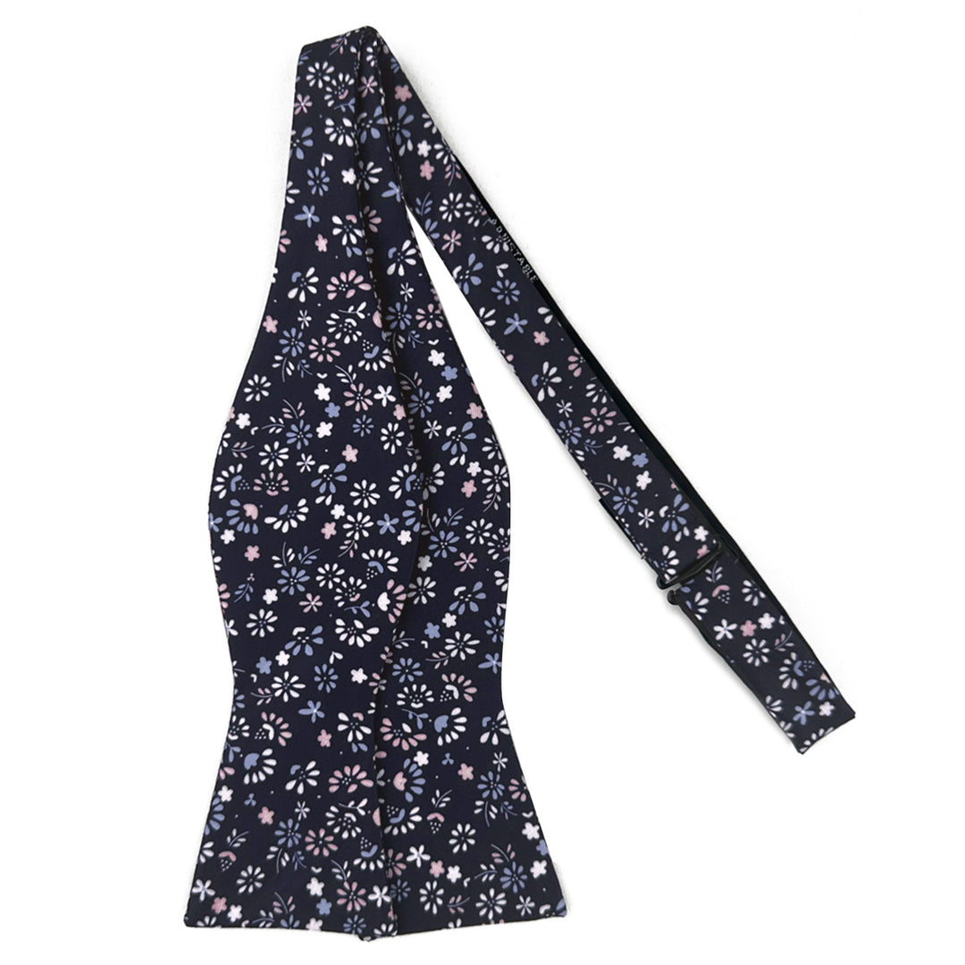 Ditsy Floral Self-Tie Bow Tie - Cool Floral