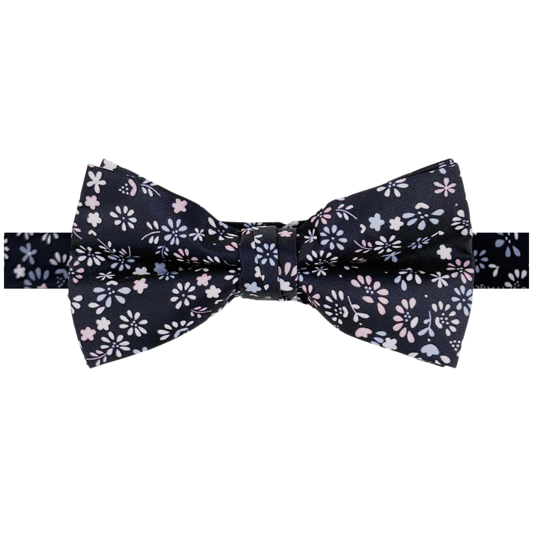 Ditsy Floral Banded Bow Tie - Cool Floral