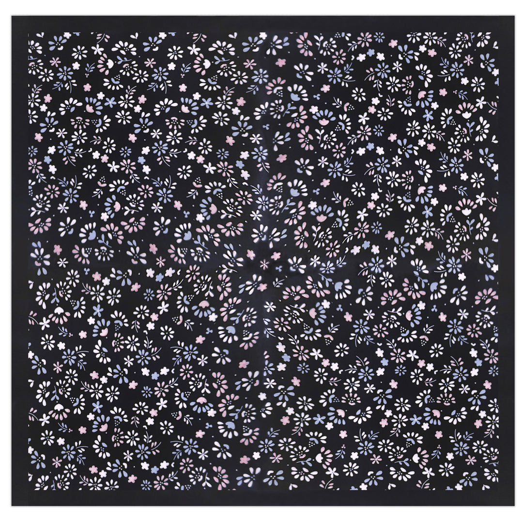 Ditsy Floral Pocket Square - Cool Floral