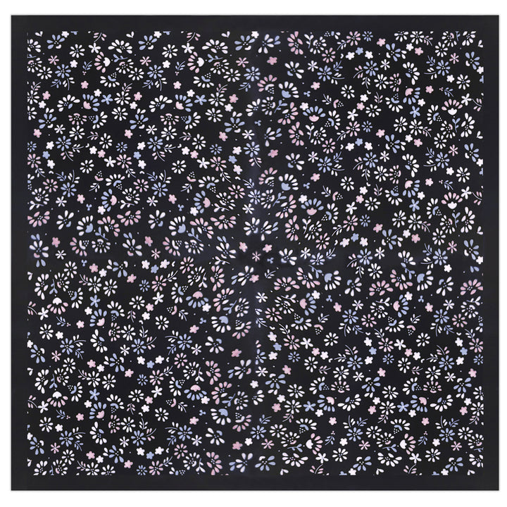 Ditsy Floral Pocket Square - Cool Floral