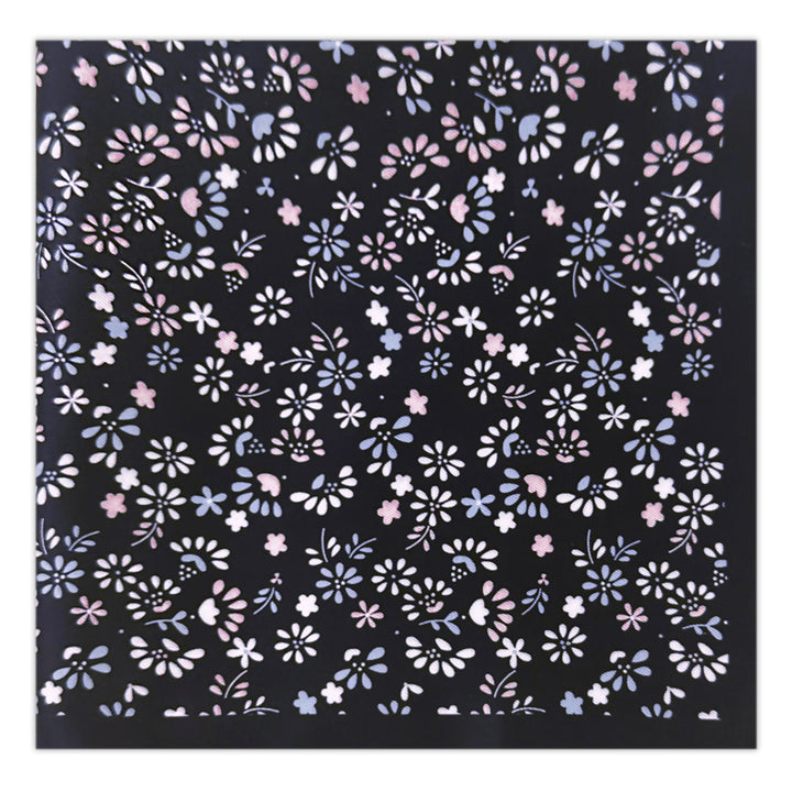 Ditsy Floral Pocket Square - Cool Floral