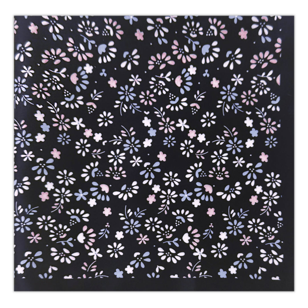 Ditsy Floral Pocket Square - Cool Floral