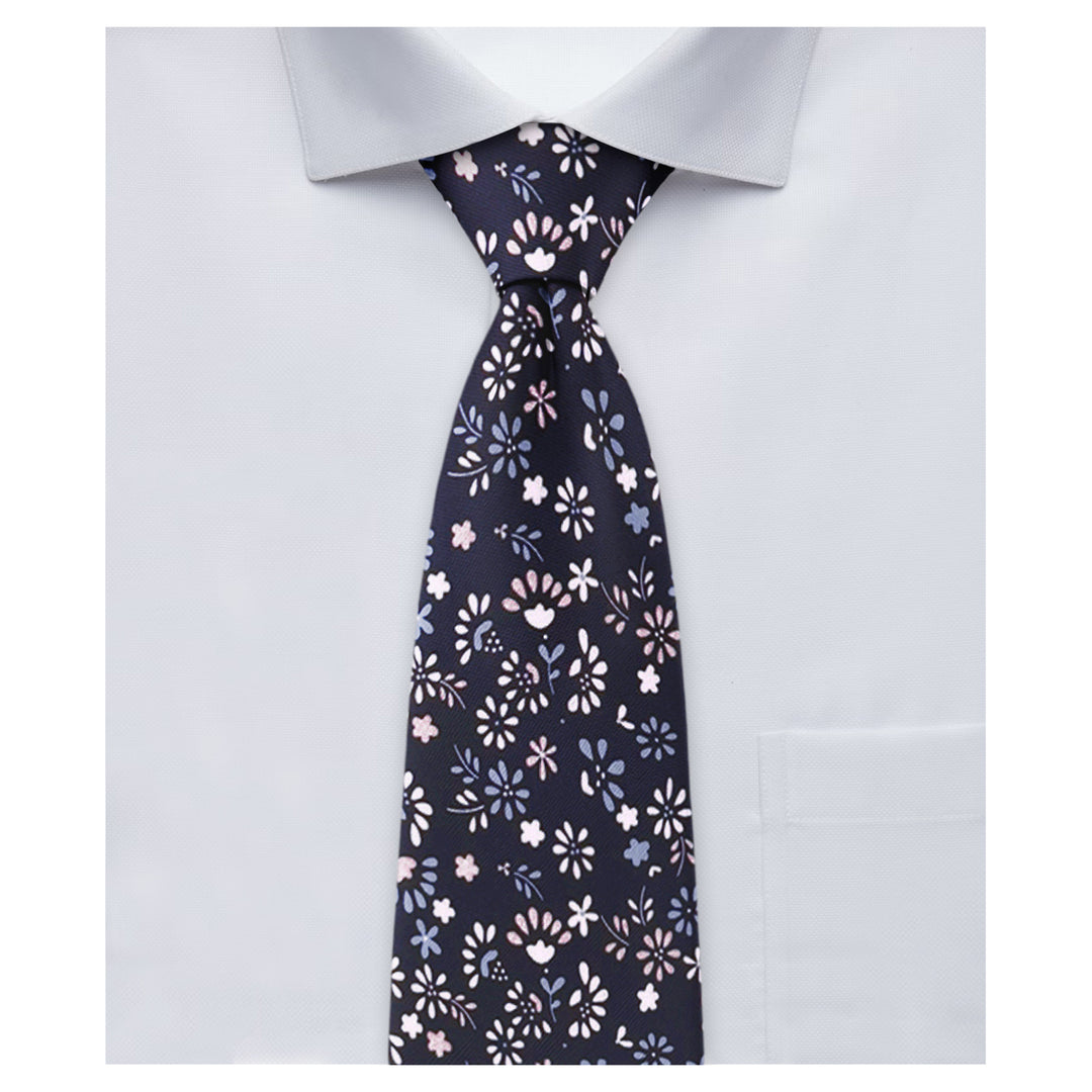 Ditsy Floral Tie - Cool Floral