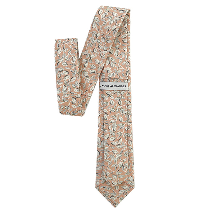 Garden Vines Tie - Pink