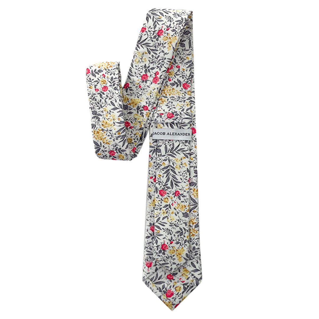 Tropic Bouquet Tie - Gray Multi