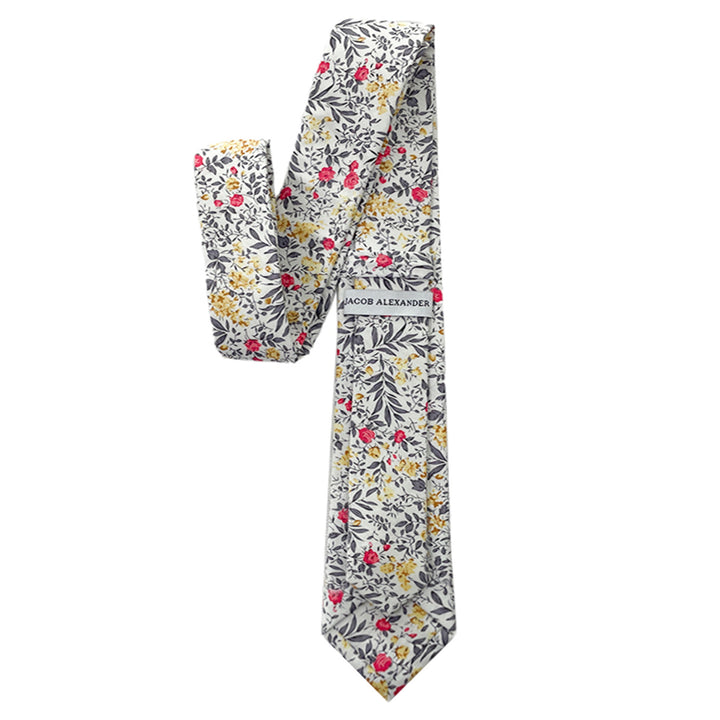 Tropic Bouquet Tie - Gray Multi