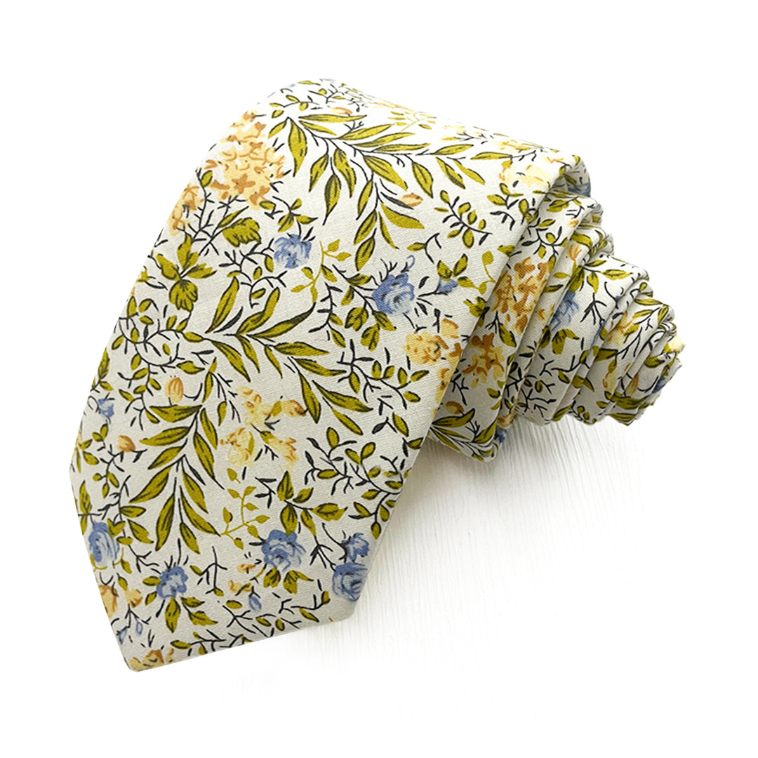Tropic Bouquet Tie - Green Multi