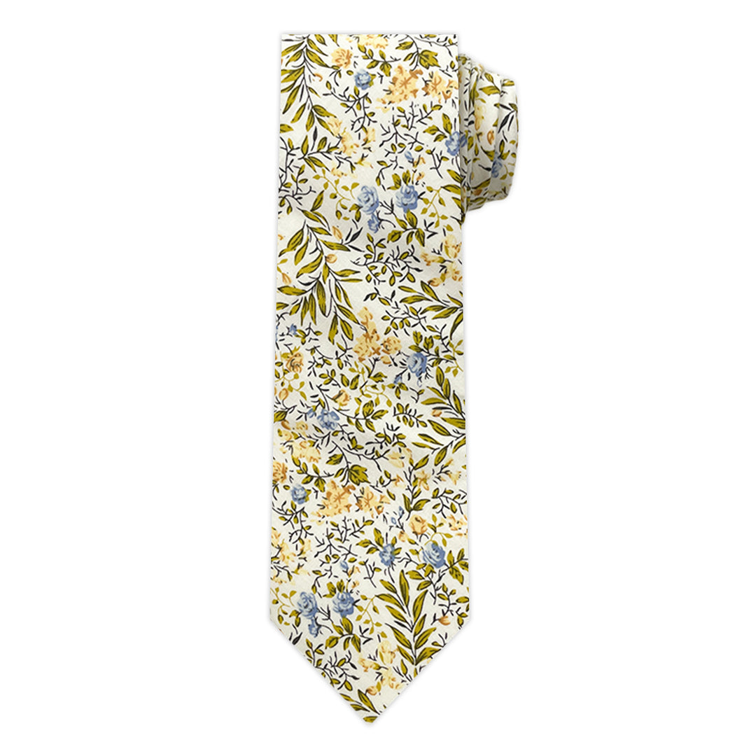 Tropic Bouquet Tie - Green Multi