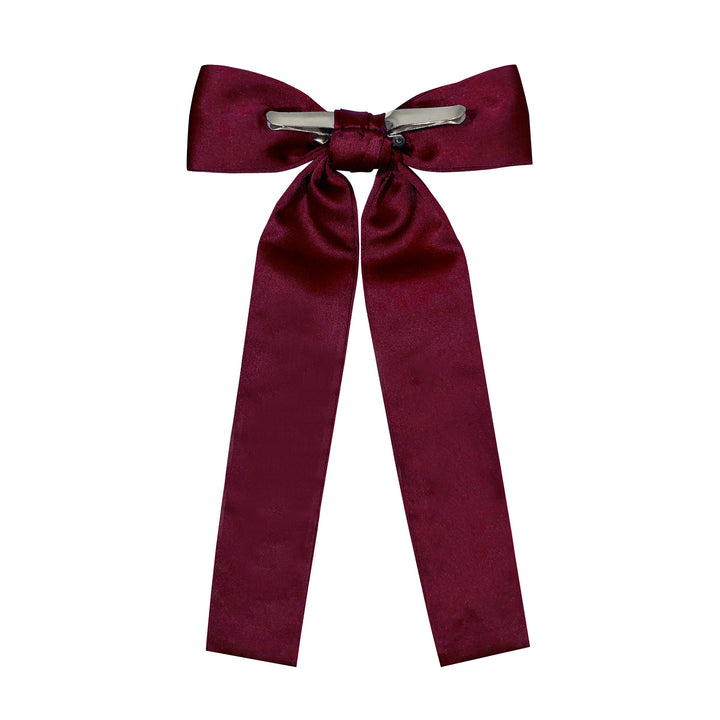 Kentucky Colonel Clip-On Bow Tie - Burgundy