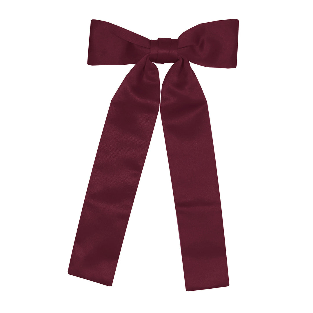Kentucky Colonel Clip-On Bow Tie - Burgundy