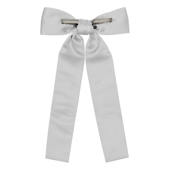 Kentucky Colonel Clip-On Bow Tie - Silver