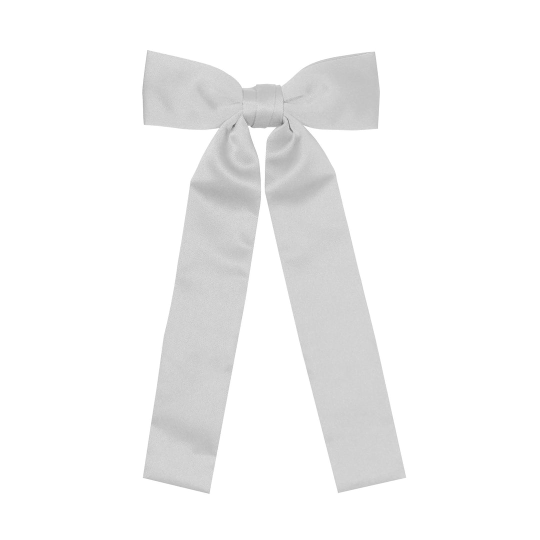 Kentucky Colonel Clip-On Bow Tie - Silver