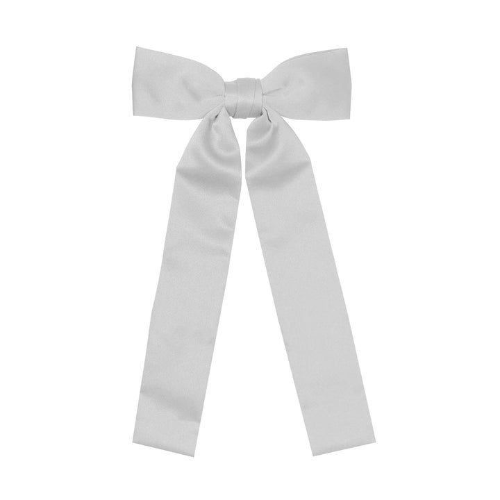 Kentucky Colonel Clip-On Bow Tie - Silver