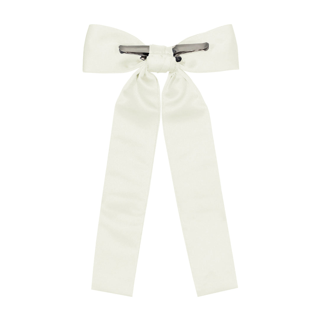 Kentucky Colonel Clip-On Bow Tie - Ivory