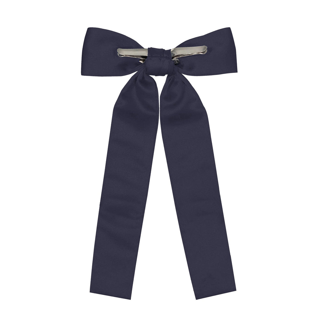 Kentucky Colonel Clip-On Bow Tie - Navy Blue