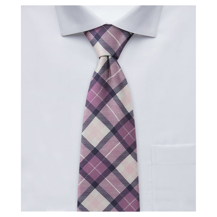 Picnic Plaid Tie - Purple