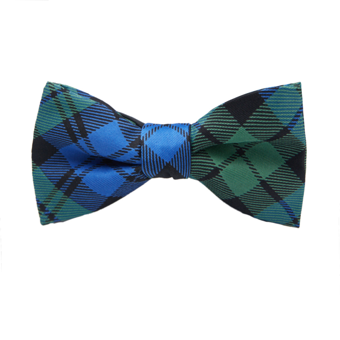 Black Watch Tartan Plaid Self-Tie Bow Tie