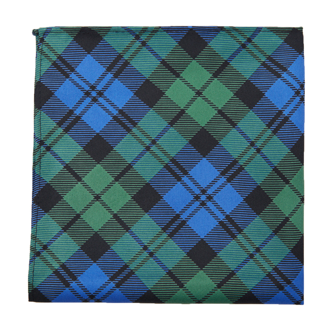 Black Watch Tartan Plaid Pocket Square
