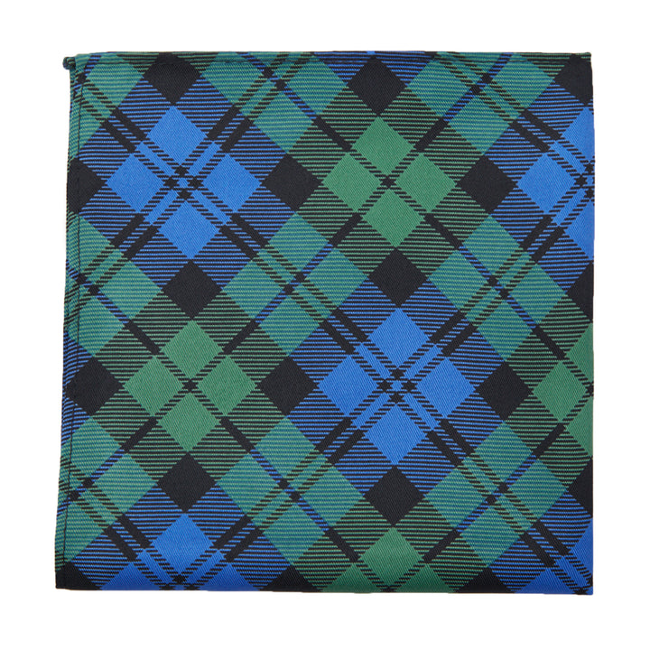 Black Watch Tartan Plaid Pocket Square