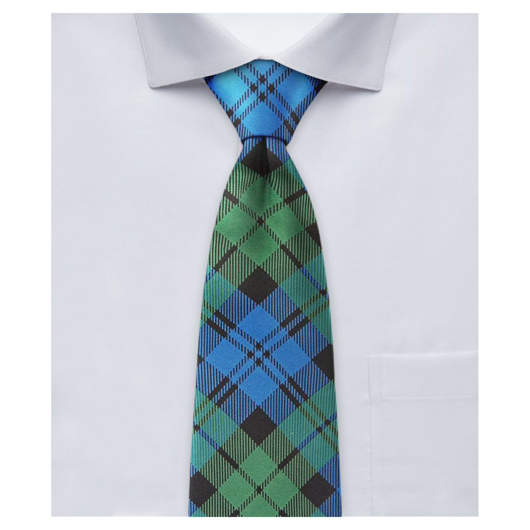 Black Watch Tartan Plaid Tie