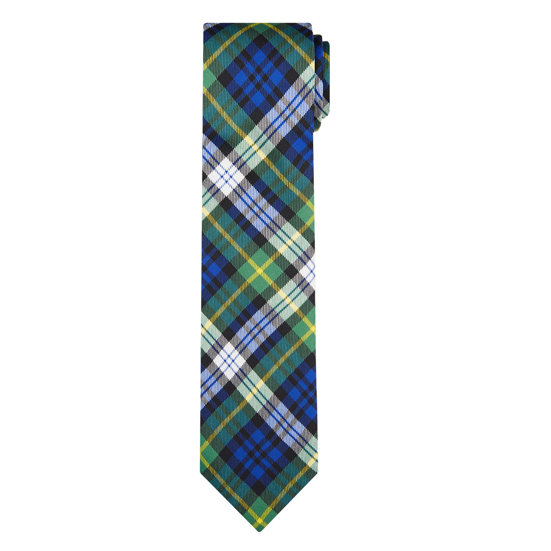 Dress Gordon Tartan Plaid Extra Long Tie