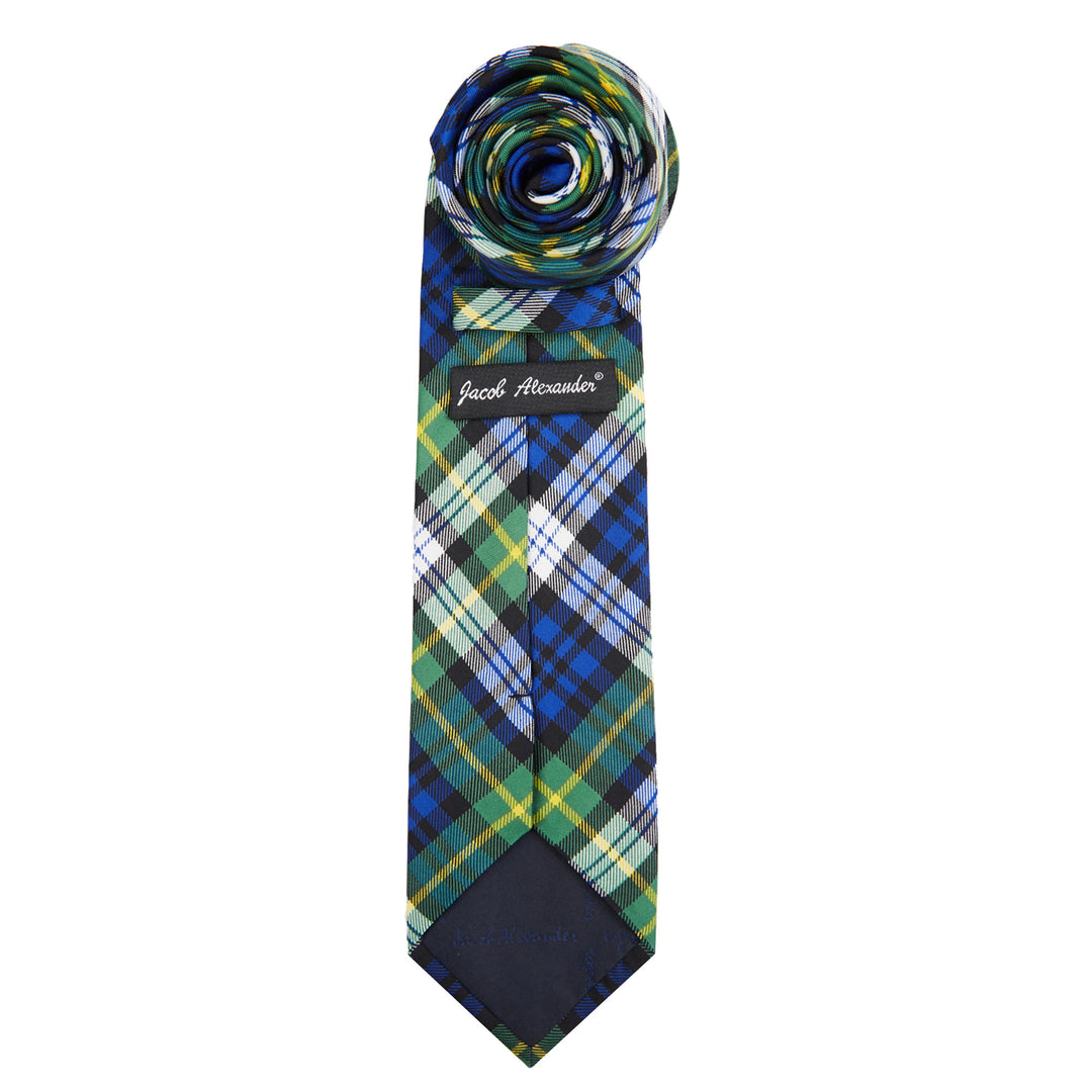 Dress Gordon Tartan Plaid Extra Long Tie