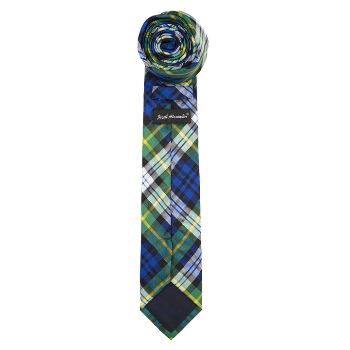 Kid's Prep Dress Gordon Tartan Plaid Tie