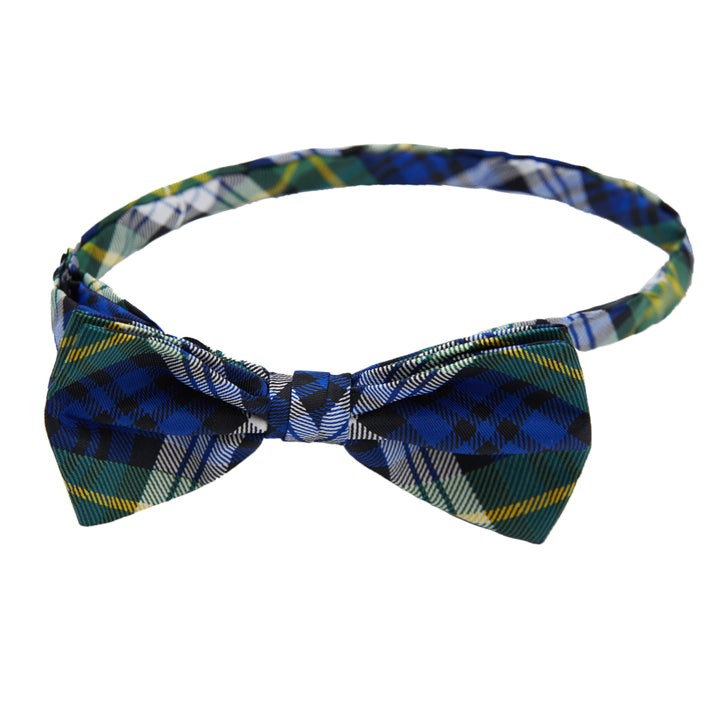 Dress Gordon Tartan Plaid Banded Bow Tie