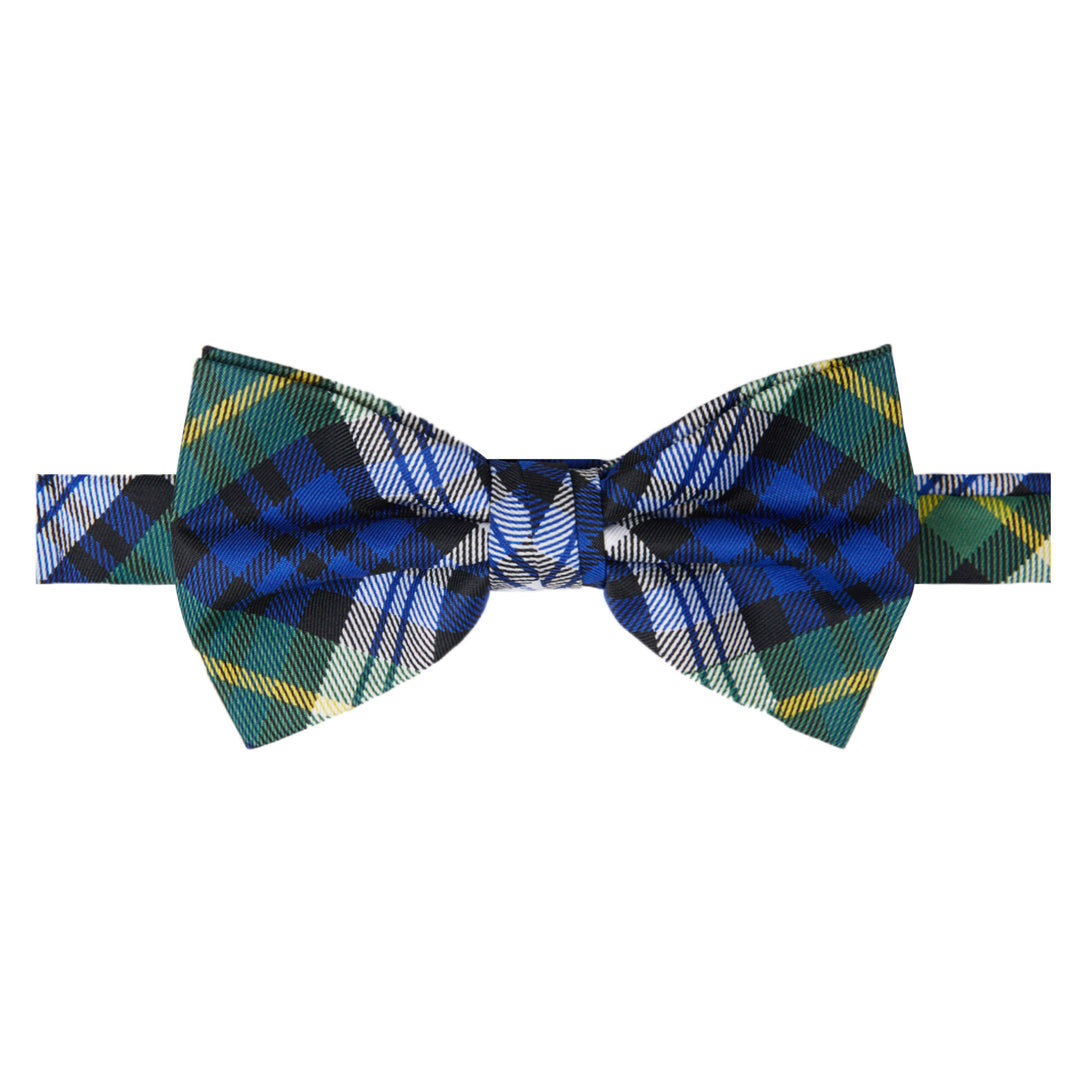 Dress Gordon Tartan Plaid Banded Bow Tie