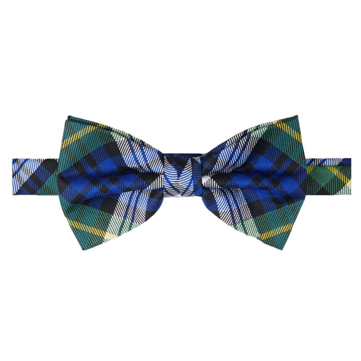 Dress Gordon Tartan Plaid Banded Bow Tie