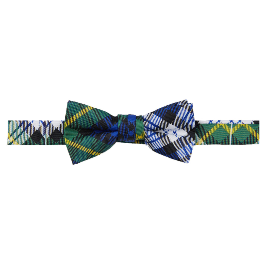 Kid's Dress Gordon Tartan Plaid Banded Bow Tie