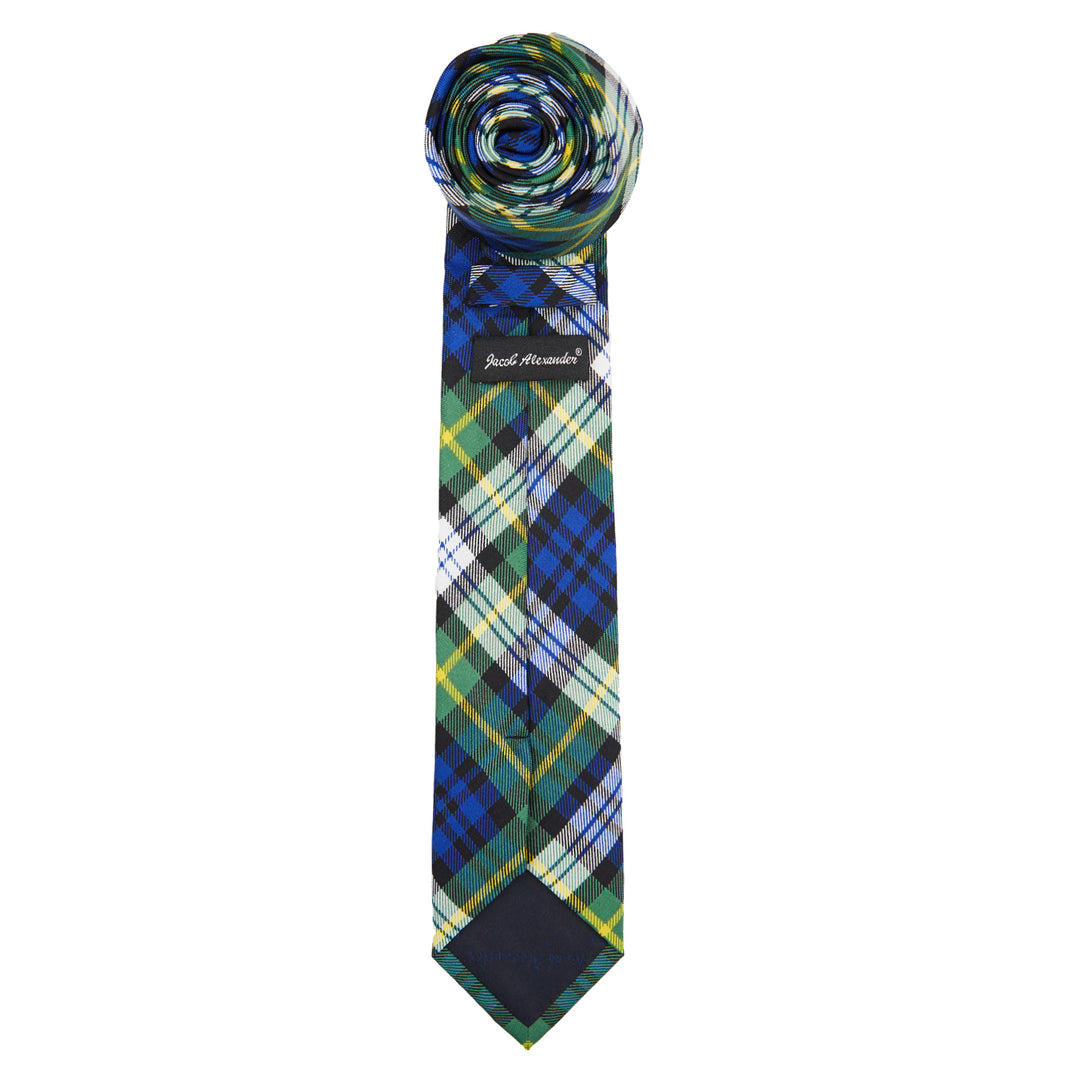 Dress Gordon Tartan Plaid Slim Tie