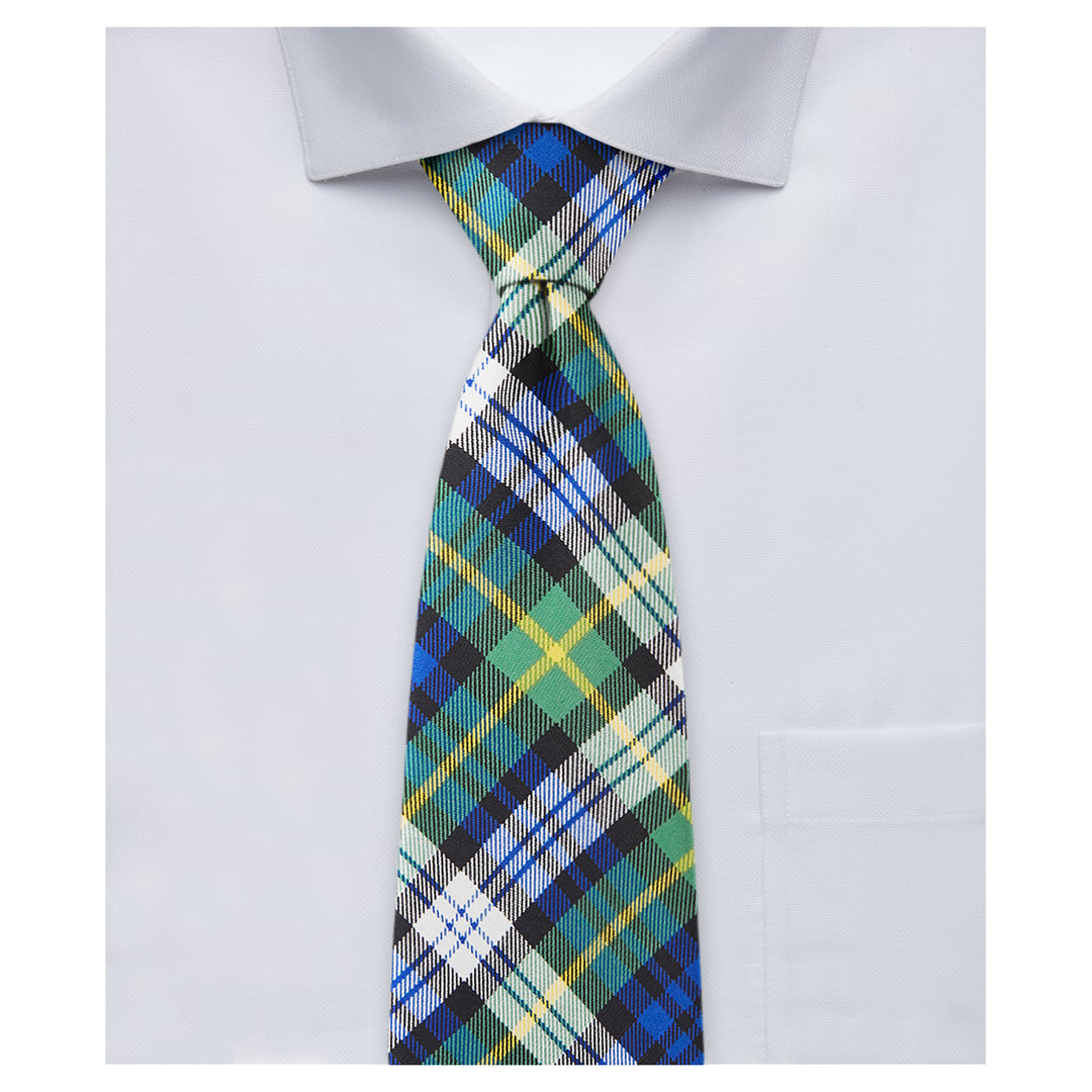 Kid's Prep Dress Gordon Tartan Plaid Tie