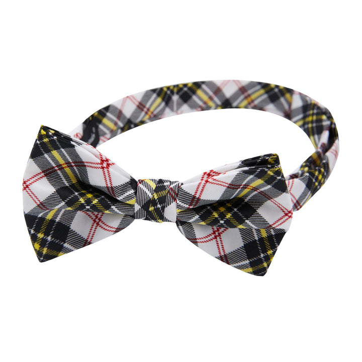 MacPherson Tartan Plaid Banded Bow Tie
