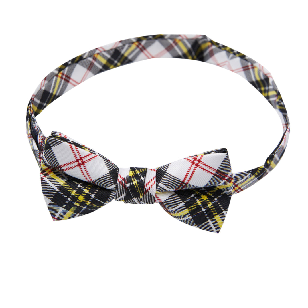 Kid's MacPherson Tartan Plaid Banded Bow Tie