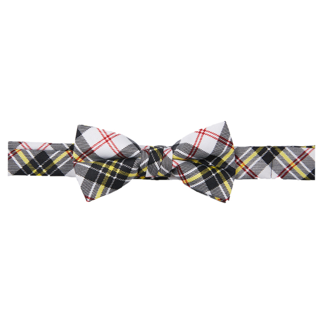 Kid's MacPherson Tartan Plaid Banded Bow Tie