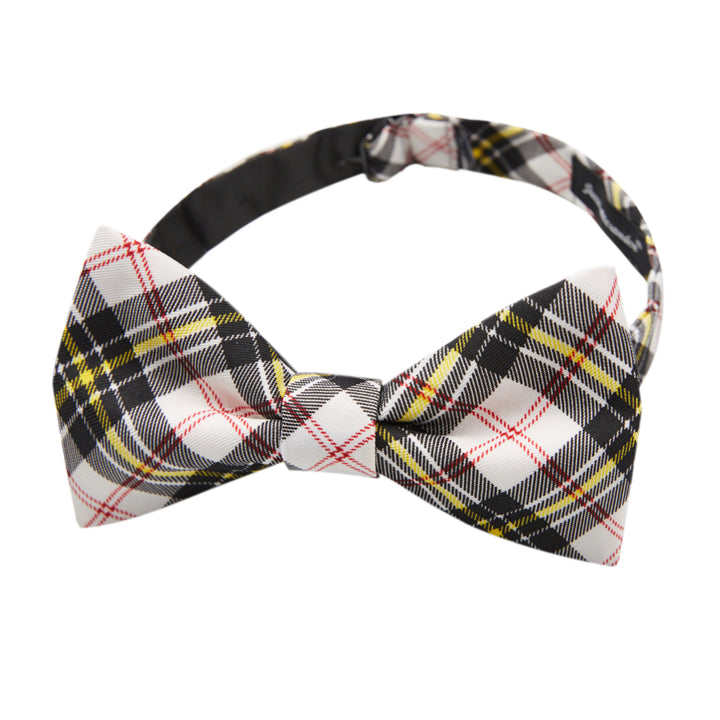 MacPherson Tartan Plaid Self-Tie Bow Tie